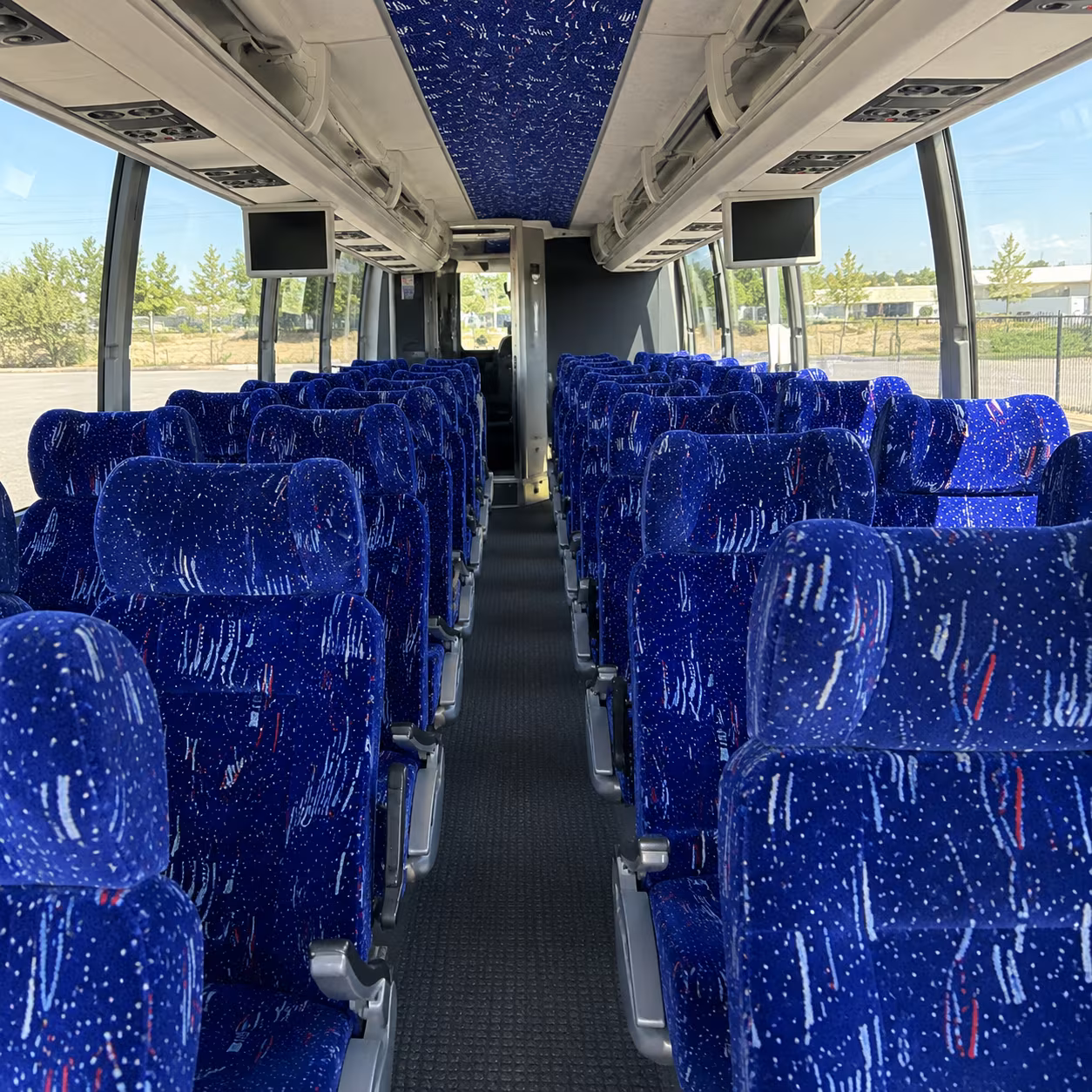 San Antonio Airport Shuttle & Transportation party bus exterior