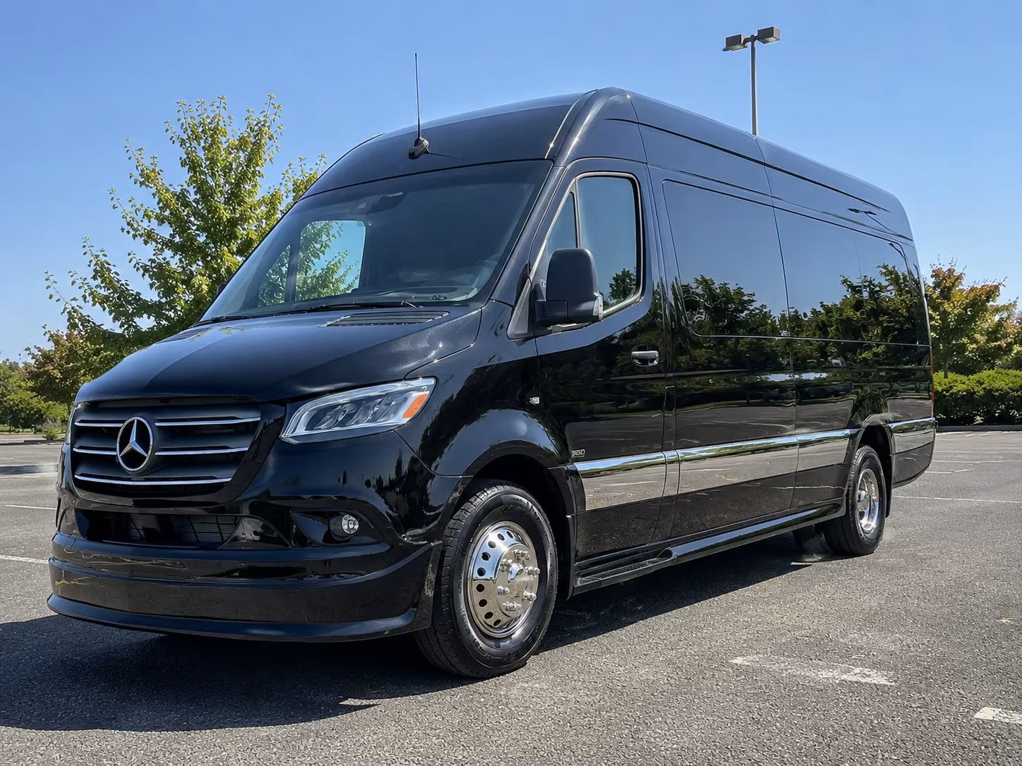 San Antonio Airport Shuttle & Transportation party bus exterior