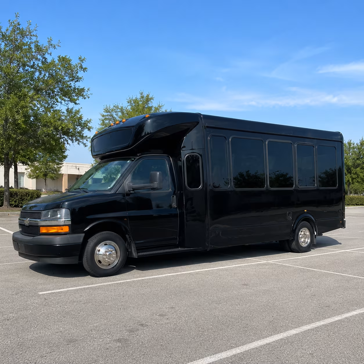 San Antonio Bachelor & Bachelorette Transportation party bus exterior