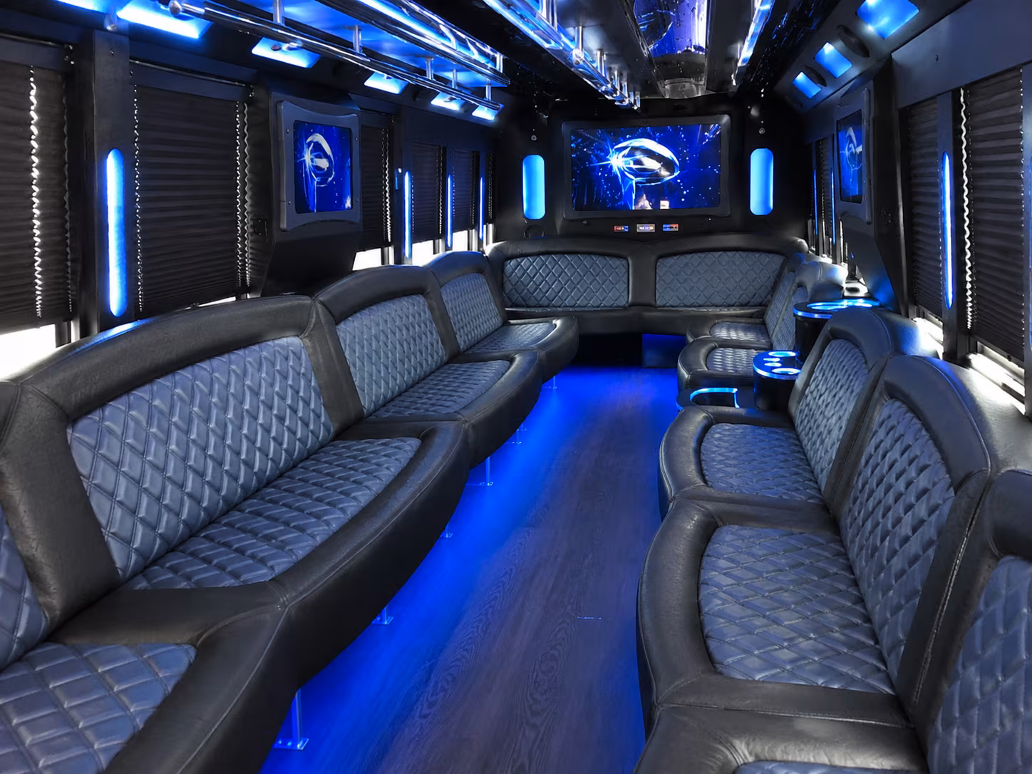 San Antonio Concert & Music Festival Transportation party bus exterior