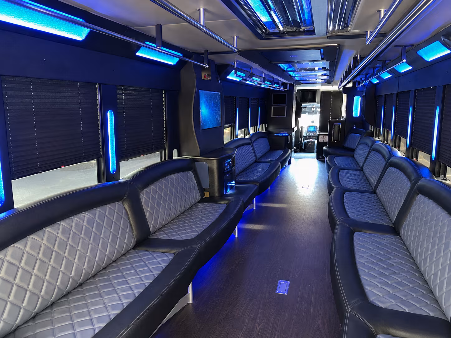 San Antonio Concert & Music Festival Transportation party bus exterior