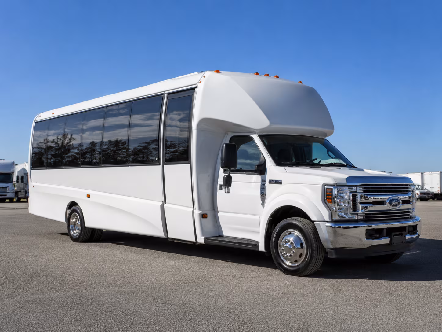San Antonio Corporate Transportation party bus exterior