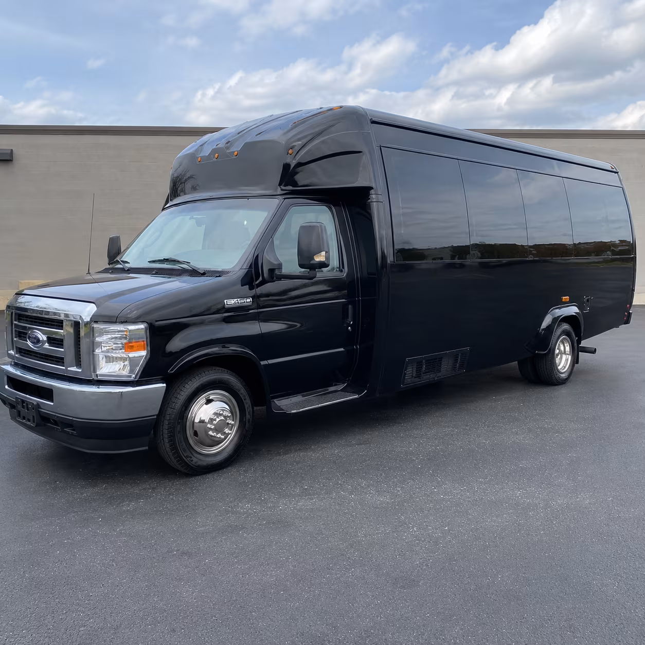 San Antonio Prom & Homecoming Transportation party bus exterior