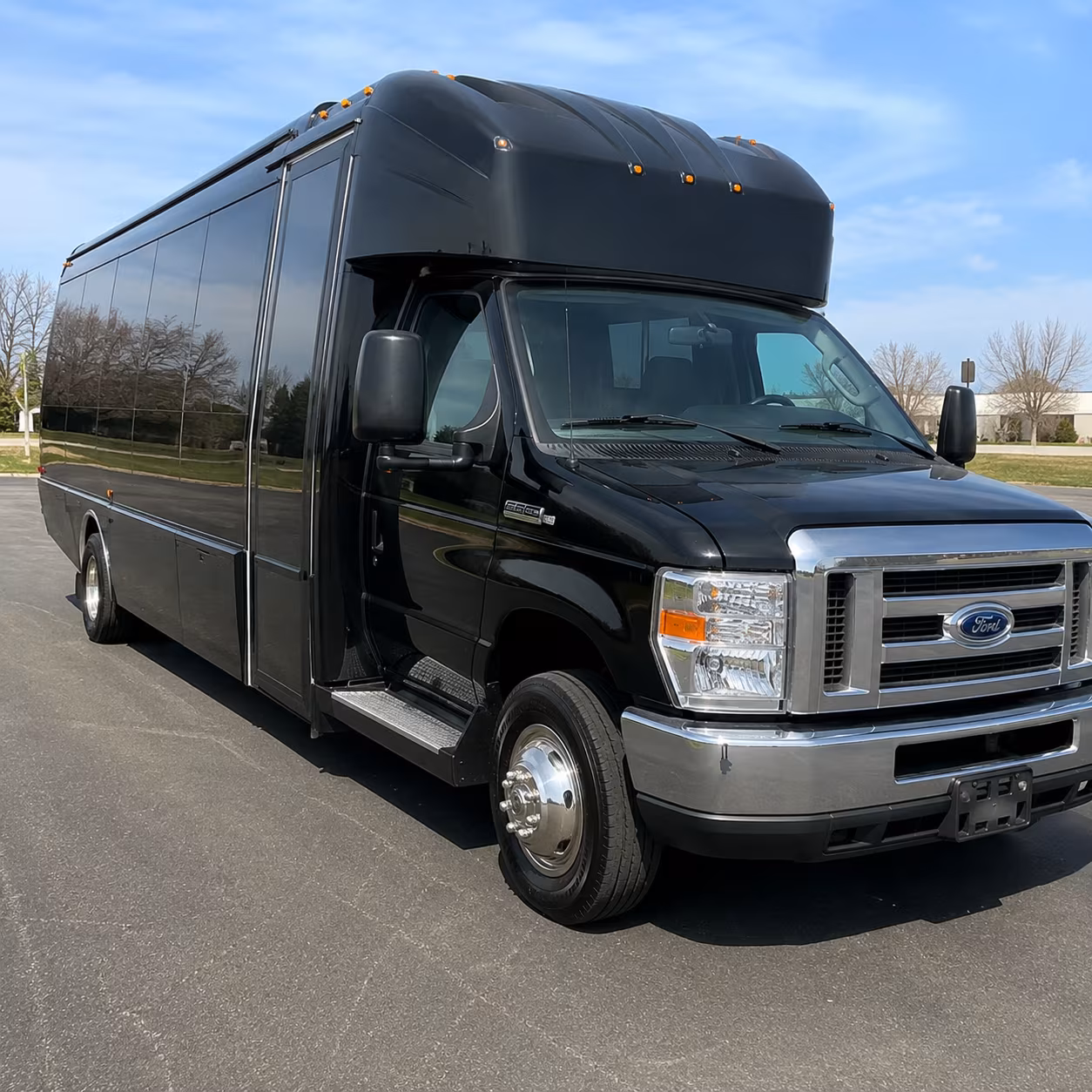 San Antonio Winery Tour & Pub Crawl Transportation party bus exterior